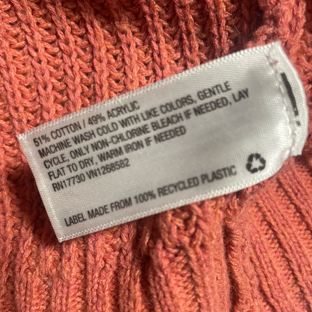 Wild Fable‎ Coral Crew Neck Sweater - Picture 4 of 4